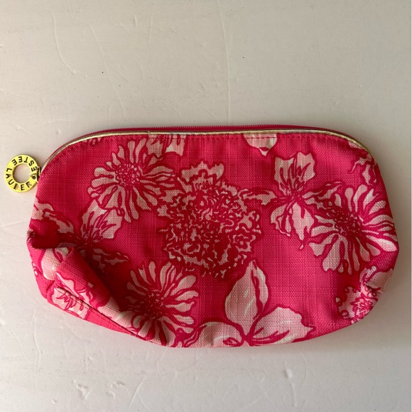LILLY PULITZER X ESTEE LAUDER MAKEUP BAG NWOT - Picture 3 of 14